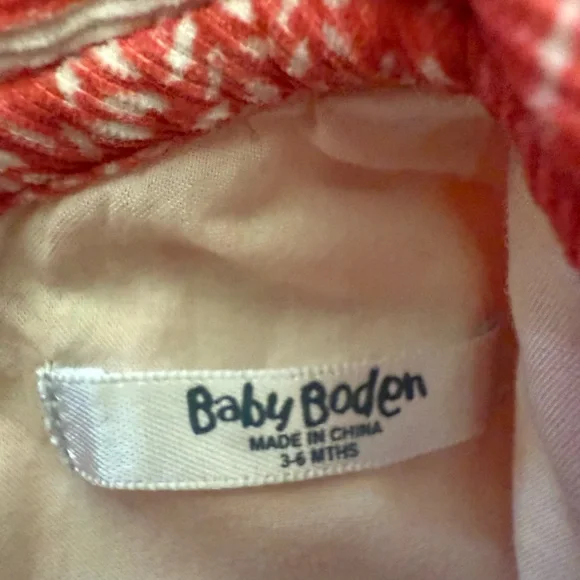 Baby Boden Corduroy Dress 3-6M - Picture 3 of 3
